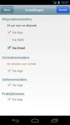 AfsprakenApp android App screenshot 0