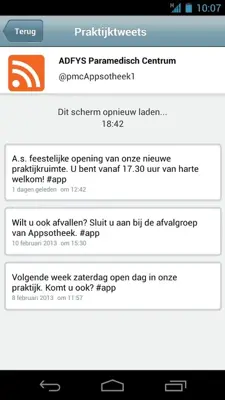 AfsprakenApp android App screenshot 1