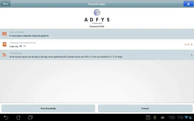 AfsprakenApp android App screenshot 8